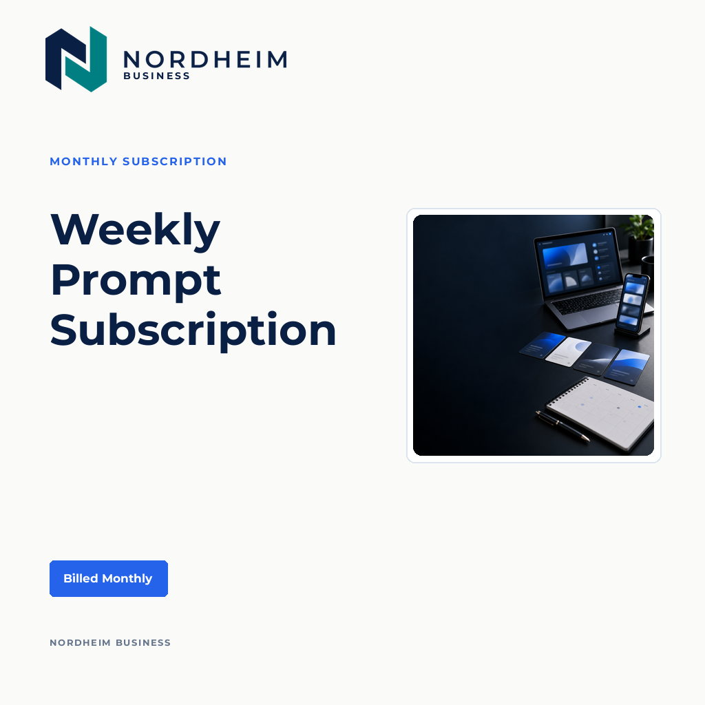 Nordheim Business Weekly Subscription